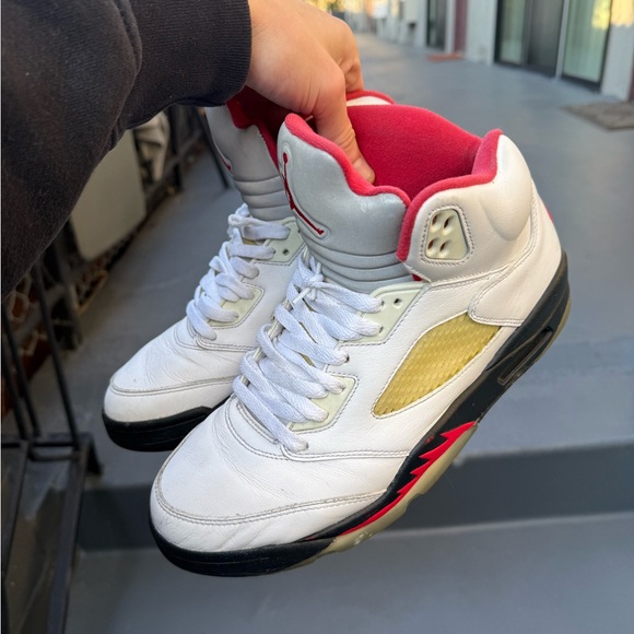 Mens nike jordan 5 size 10 mens jordan 5 mens nike shoes mens jordan shoes NBA - Picture 12 of 14